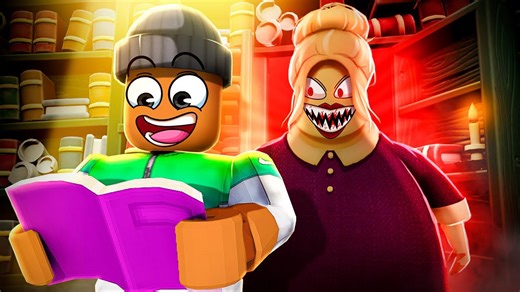 Escape Miss Marie's library: Scary Roblox obby