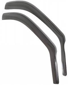 WeatherTech Side Window Rain Guards with Dark Tinting - Front - 2 Piece WeatherTech Rain Guards WT80