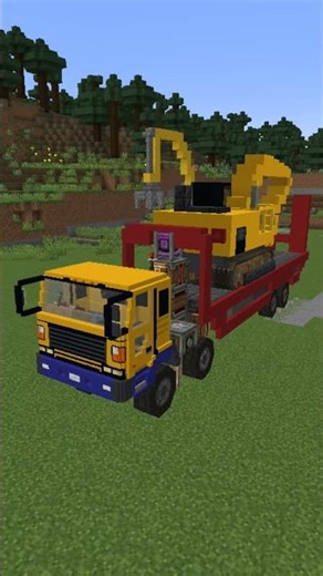 Minecraft : Build Self-loader Truck Using Create Mod and Chisels & Bits | Episode 02