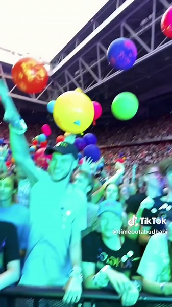 Coldplay Concert in Abu Dhabi: Music of the Spheres World Tour 2025