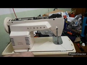 Singer Nähmaschine - Modell 367 - Spulenkapsel einbauen صيانة من الألف إلى الياء لماكين الخياطة