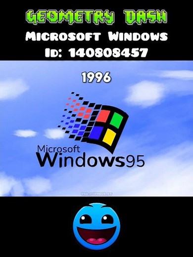 Microsoft Windows in Geometry Dash 💀