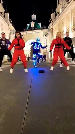 shuffle dance robot challenge