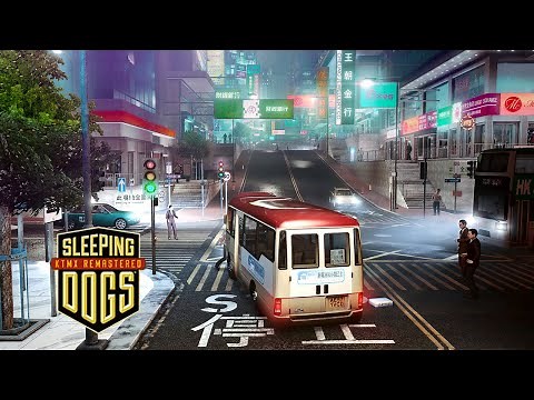 Sleeping Dogs Remastered Edition - Ray Tracing Retexture Graphics Mod 8K60 RTX 5080 Gameplay