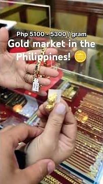 Jewelry market in the Philippines!