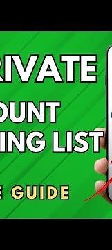 How To See Private Account Following List On Instagram - (Full Guide!)
