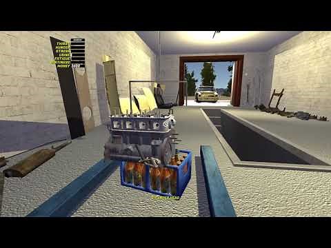 My Summer Car - Using the engine hoist.