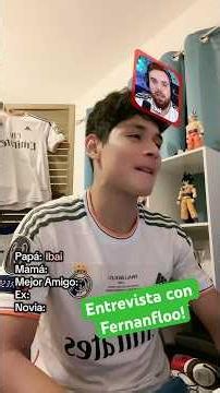 The interview with Fernanfloo! #humor #fernanfloo #youtubers