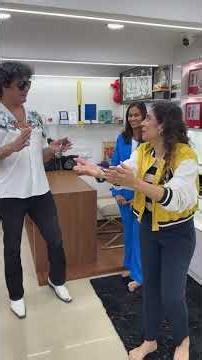 Satish Cadaboms Visits Luxury Women’s & Kids Clothing Store ✨