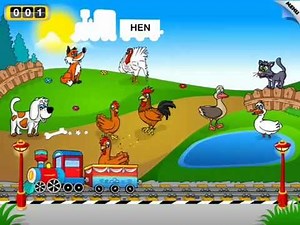 Animal Train First Word by 22 Learn - Brief gameplay MarkSungNow