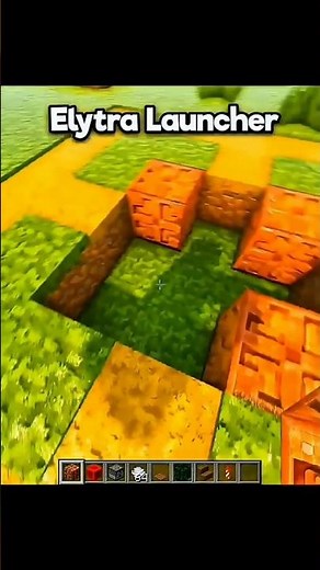 Minecraft Elytra Launcher Tutorial 🚀#minecraft