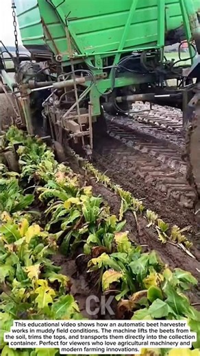 Advanced Beet Harvester – Modern Farming Technology