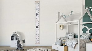 Growth Chart, Wall Sticker Height Measurement Sticker Height Chart Cute Wall Sticker (1)