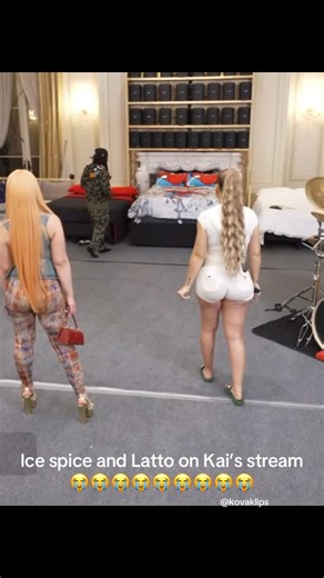 Kova Klips on Instagram: "Gyat on full activation mode😭 #kaicenat #latto #icespice #mafiathon #streamathon #rakai #tylilshow #streamer #funny #gyat"