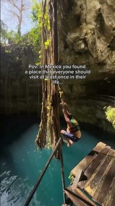 Let me tell you more about this place… Cenote Oxman is a stunning natural sinkhole located near the