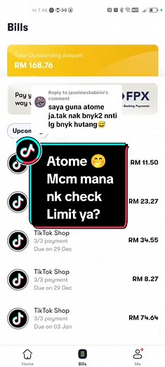 Pengalaman Bayar Awal dengan Atome: Tanpa Faedah
