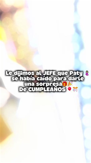 Feliz cumpleaños al jefe: sorpresa de la familia Panda Store