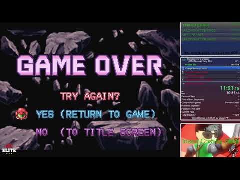 Metroid: Zero Mission/Misión Zero - 100% (Normal) Speedrun In/En 6:41:05 (6/11/2025)