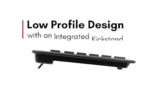 Deluxe Full Size Wireless RF Keyboard for Windows PC