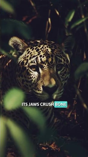 Why Jaguars Kill With One Bite (85% Success Rate) #jaguar #wildlifefacts