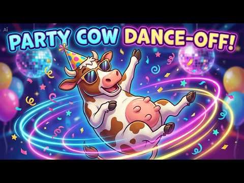FUNNY COW DANCE │ Cow Song & Cow Videos New Version (Official Video) #dance #kids #funny.