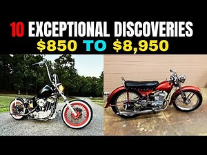10 Classic Motorcycles for Sale: Vintage Deals Under $10,000!