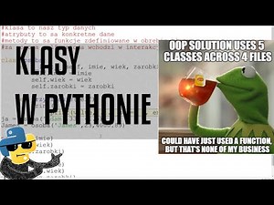 Wprowadzenie do klas i metod, programowanie obiektowe [Python]