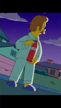 Flanders was hit and sent flying by a truck. #thesimpsons #simpsons #foryou #cartoon #funny