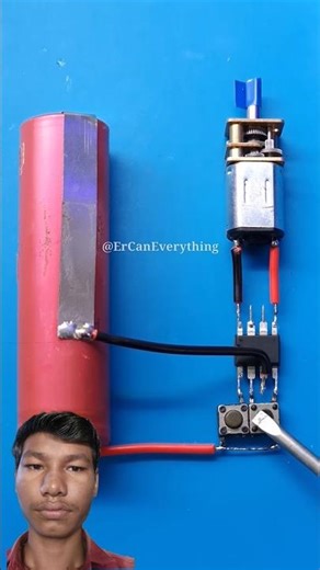 DC Motor Direction Changer IC Simple Circuit #shortvideo #shortsviral