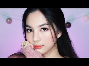 Easy Glowing 'Christmas Makeup' Tutorial ☃️💕