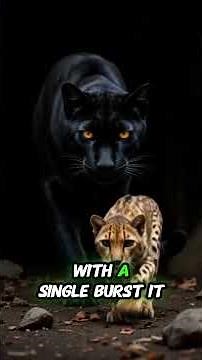 Panther vs Cheetah 🐆 — Speed vs Shadows ⚡️🌑"