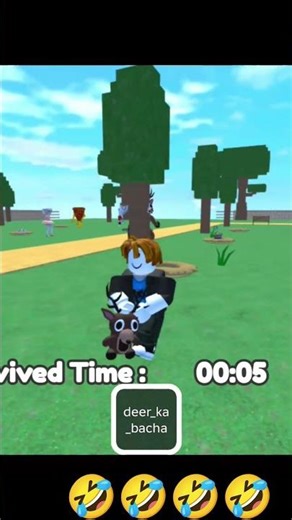 I didn't expect that at the end... 😂 #Roblox #funny