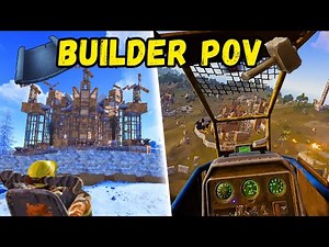 How A PRO Builder Plays RUST | Rust Wipe Progression - Builder POV