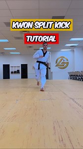 Kwon Split Kick Tutorial | Cobra Kai #martialarts #taekwondo #cobrakai | Liam Gutmacher TKD