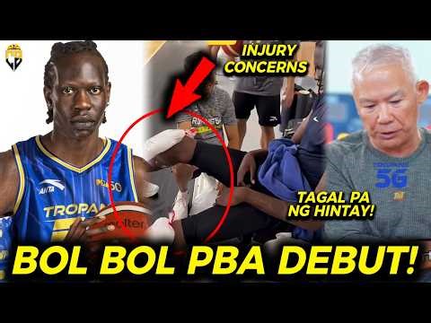 FIRST GAME ni Bol Bol sa PBA matatagalan pa! Injury Issues na dapat ingatan ng TNT sa Comms Cup!
