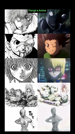 Hunter x Hunter Manga vs Anime Gon, Netero kuropika