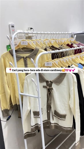 Store cardimoy buka everyday (setiap hari) pukul 10.00-22.00 WIB. Bascamp outfit lucu dan menggemazzzkannnn🥰🎀💕💓✨ #cardimoy ##cardiganlucu #cardiganmurah #cilegon #warnasari
