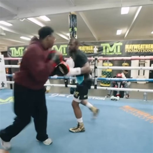 Floyd Mayweather is back in the gym ahead of his proposed exhibition with Mike Tyson. | Boxing News