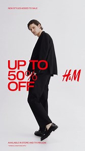 H&M's Mid-Season Sale offers up to 50% off, with new items added for you to shop. Explore a wide selection for women, men, and kids—all at wallet-friendly prices.​ 📌 The promotion is live now until October 8, 2025. Available on selected items at all H&M stores and online at th.hm.com | H&M