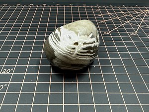 Polished Banded Chert Stone - Mocha and White, 3.2oz - Etsy Canada