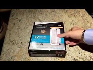 The Best Cable Modem Arris Surfboard SB6190 1.4 GBPS Unboxing & Overview 32 channels down and 8 up