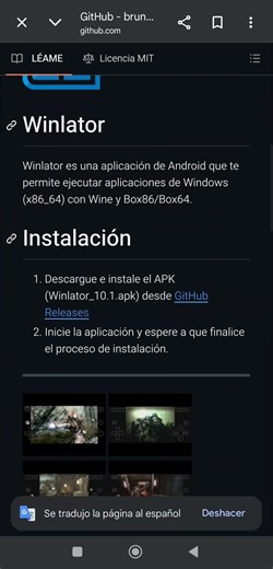 tutorial de como descargar winlator en Android