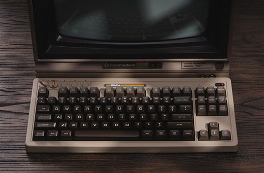 Après la NES, voici le clavier sans fil au look Commodore 64 d'8BitDo