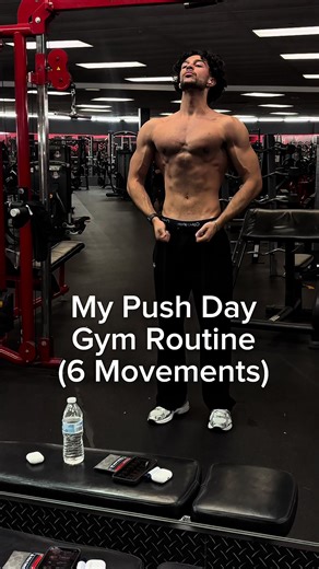 Cheeky Push Day Workout | Gym Motivation