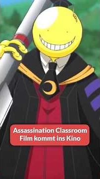 Assassination Classroom is coming to theaters 😱 New movie in 2026 #anime #assassinationclassroom ...