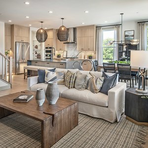Enjoy luxury living paired with the charm of a modern farmhouse aesthetic in the Pickering home design. For more on this model from Stonebrook at Upper Merion - Heritage Collection in King of Prussia, PA, visit our website: https://bit.ly/3UTS0Ua | Toll Brothers