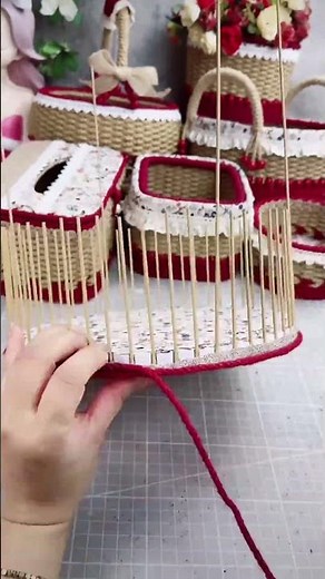 DIY Basket Beginner's Guide How to Make a Beautiful Rope Basket with Handle 4 #diy #handmade #craft