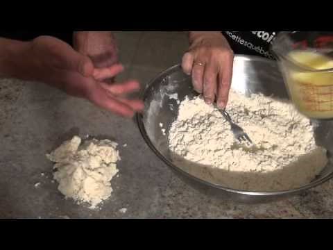 Comment faire et rouler une pâte à tarte