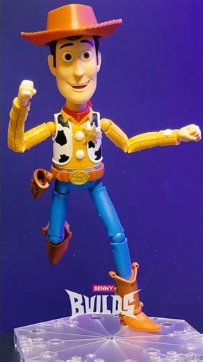 Building a Woody Action Figure - Toy Story 4 Model Kit #toystory #modelkit #bandai
