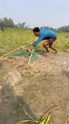Small Hands, Big Catch: Village BoysFishing#fishing
